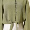 Balloon Sleeve Tied Front Short Shirt – Bild 4