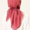 Basic Bamboo Crinkle Scarf Pomegranate Blossom - Imagen 3