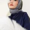 Basic Plain Winter Scarf Grey