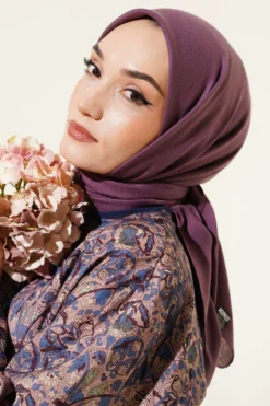 Alternative view of Basic Plain Winter Scarf