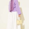 Basic Wide Sleeve Blouse Lilac - Imagen 3