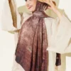 Batik Degrade Bamboo Crepe Shawl Beige