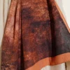 Batik Degrade Bamboo Crepe Shawl Camel - immagine 4