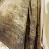 Batik Degrade Bamboo Crepe Shawl Khaki - Imagen 4