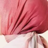 Batik Pattern Bamboo Crepe Scarf Powder Pink - Afbeelding 4