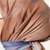 Batik Pattern Scarf Camel – Bild 4