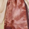 Batik Marbled Bamboo Crinkle Shawl Brown - Image 4