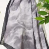 Batik Marbled Bamboo Crinkle Shawl Black - Image 4