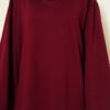 Collar Detail Tunic Burgundy - Afbeelding 4