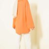 Collar Detail Tunic Orange - Afbeelding 3