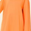 Collar Detail Tunic Orange - Afbeelding 4