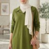Collar Detail Tunic Green