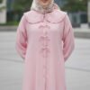Baby Collar Ribbon Tunic Pink
