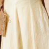 ⁦Belted Flared Tulle Skirt Yellow⁩ - الصورة ⁦4⁩