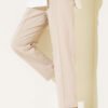 Belted Tapered Pants Beige