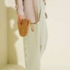 Elastic Waist Linen Balloon Pants