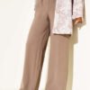 Belted Tencel Pants Mink - Image 2