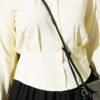 High-Waisted Short Shirt Yellow - Image 4