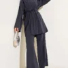 Modal Set with Double Tie Belt