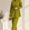 Belted Ankle Cuff Two-Piece Set - Image 2
