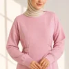 Belted Gold Buckle Tied Lounge Set Pink - Imagen 2