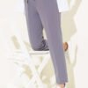 Elastic Waist Slim Fit Trousers