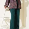 Elastic Waist Tencel Pants Emerald