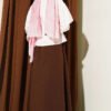 Short Shirt with Elastic Waist and Tunnel at the Ankle Pink - immagine 3
