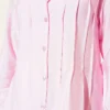 ⁦Ankle Tie Front Ribbed Two-Piece Set Pink⁩ - الصورة ⁦4⁩