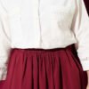 Short Shirt with Ankle and Pocket Lace White - Afbeelding 4