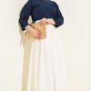 Short Shirt with Ankle and Pocket Lace Navy Blue - Afbeelding 2