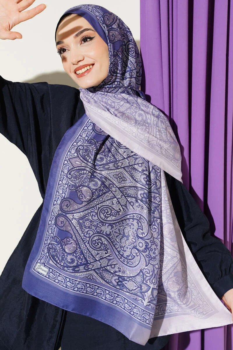 Bohemian Inspired Shawl Purple