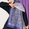 Bohemian Inspired Shawl Purple - Image 2