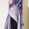 Bohemian Inspired Shawl Purple - Image 3