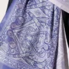 Bohemian Inspired Shawl Purple - Image 4