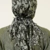 Beaded Detail Patterned Scarf - Afbeelding 3