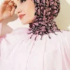 Beaded Detail Patterned Scarf - Imagen 2
