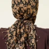 Beaded Detail Patterned Scarf - immagine 3