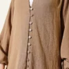 Brit Buttoned Shirt Mink - immagine 4