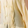 Brit Button Oversized Kimono Yellow – Image 4