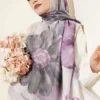 Camellia Pattern Shawl Stone – Bild 6