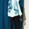 ⁦Cross Cape Modal Tunic Turquoise⁩ - الصورة ⁦3⁩