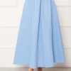 Pocket Detail Sporty Terikoton Skirt Baby Blue - immagine 3