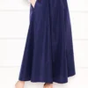 ⁦Pocket Detail Sporty Terikoton Skirt Navy Blue⁩ - الصورة ⁦2⁩