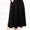 Pocket Detail Sports Terikoton Skirt Black - الصورة 2