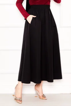 Alternatieve weergave van Pocket Detail Sports Terikoton Skirt Black