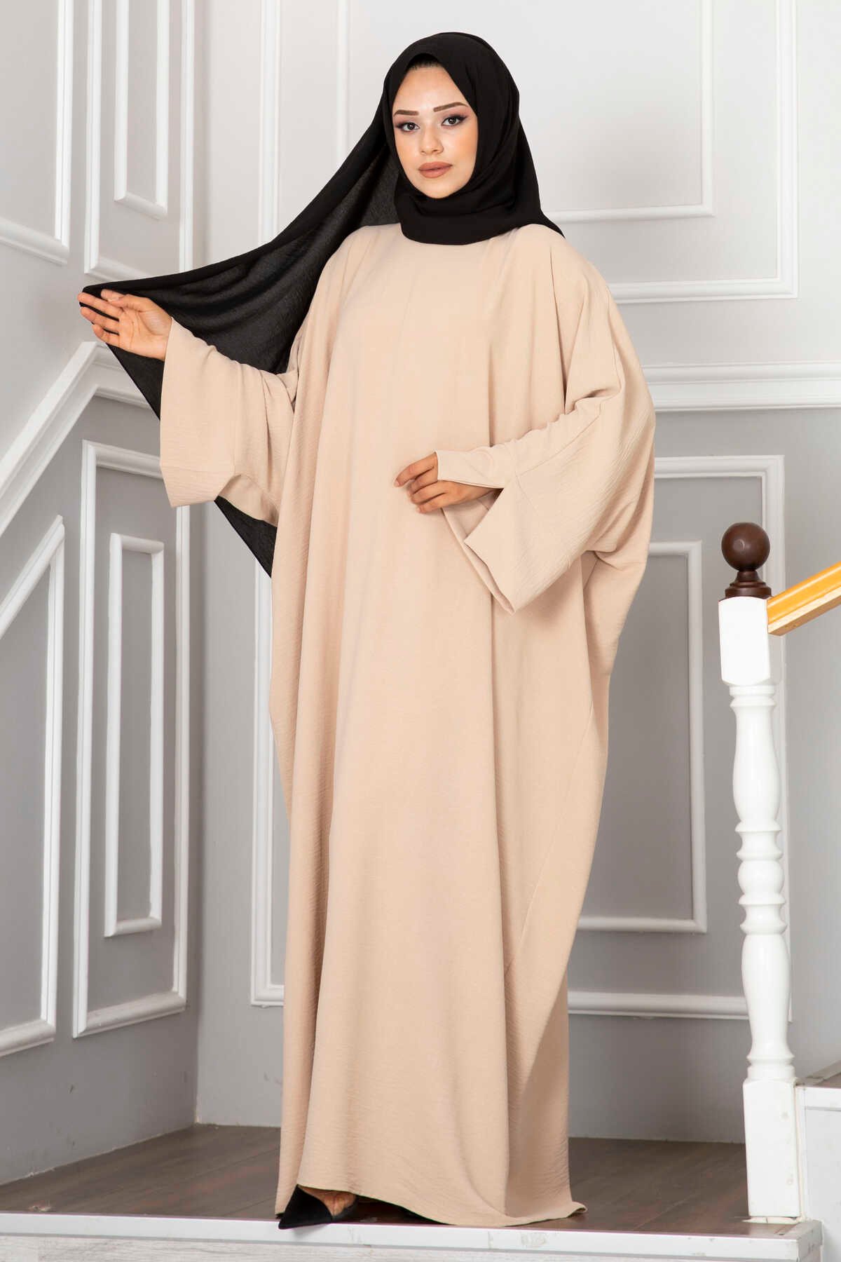 Ceyda Modest Abaya Cream