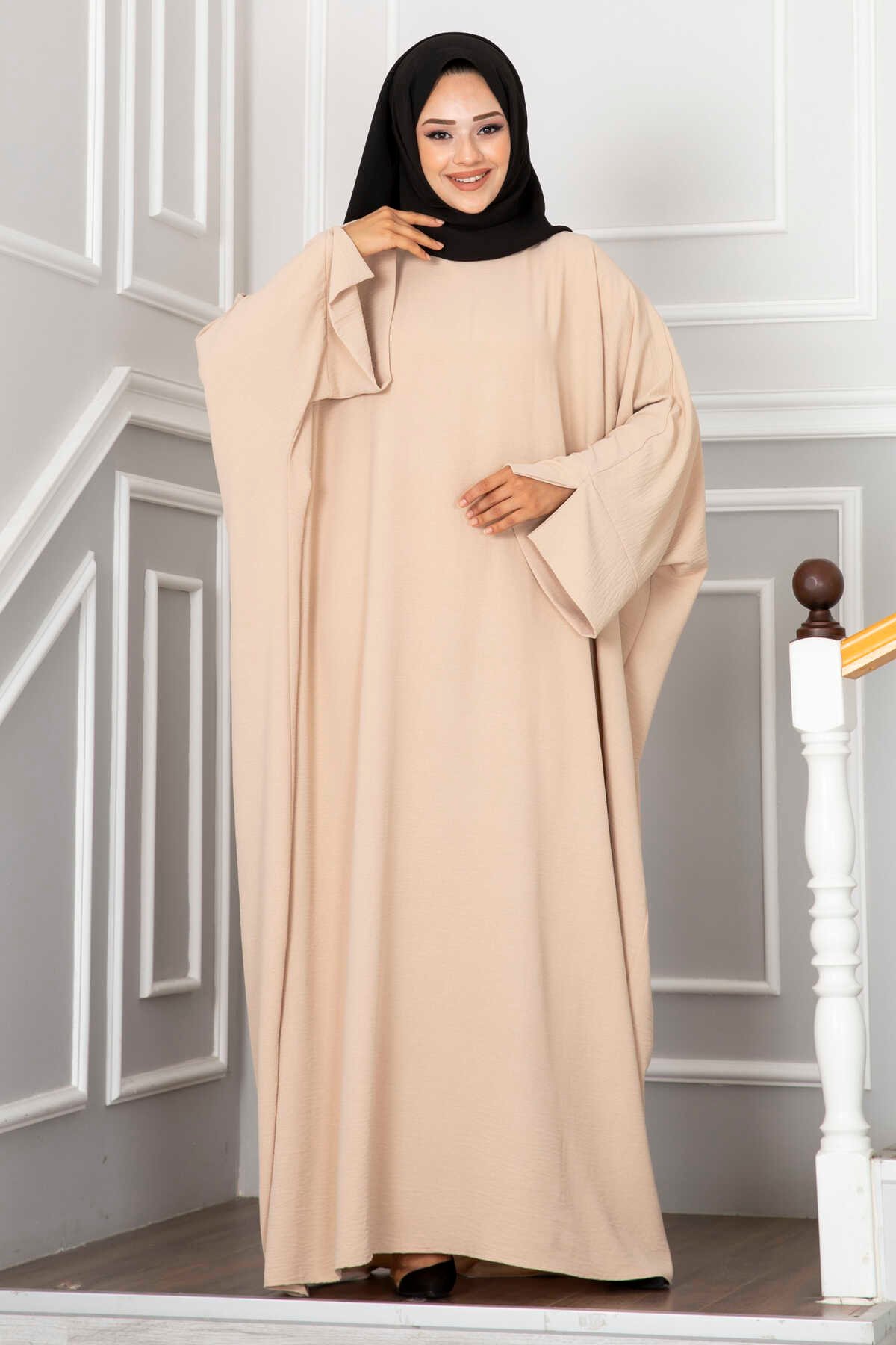 Ceyda Modest Abaya Cream – Image 4
