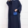 Ceyda Modest Abaya Navy Blue
