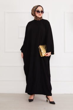 Alternative view of Ceyda Modest Abaya Black